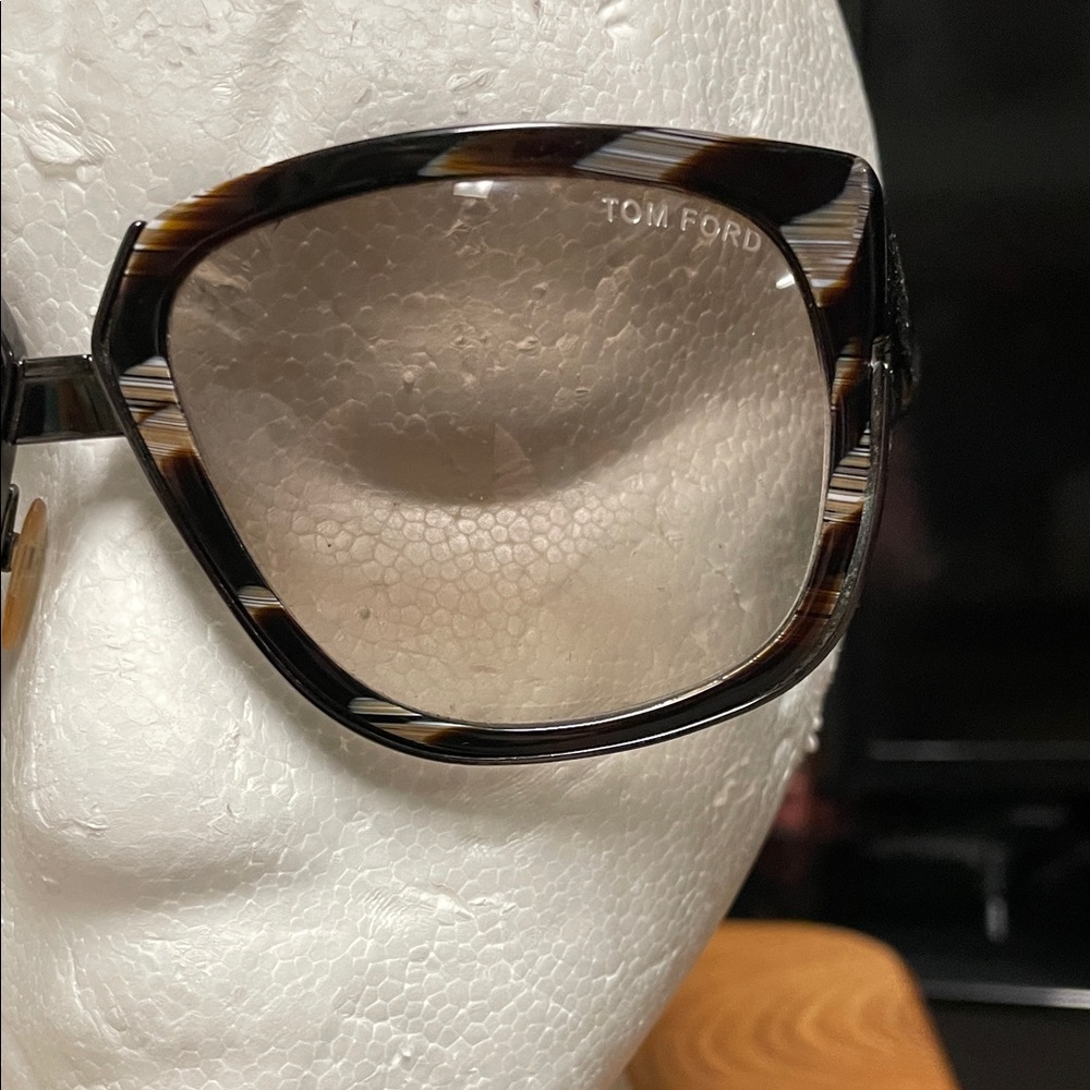Tom Ford carina Women's black/briwn patterned Sunglasses - Picture 2 of 13